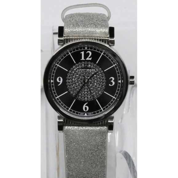 New Lucky Brand Women's Carmel Silver Metallic - Picture 2 of 9